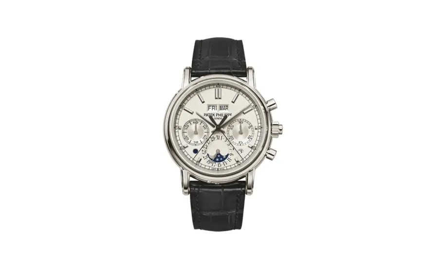 Patek Philippe Grand Complications Perpetual Calendar Split-Seconds Chronograph 5204 Platinum / Silver
