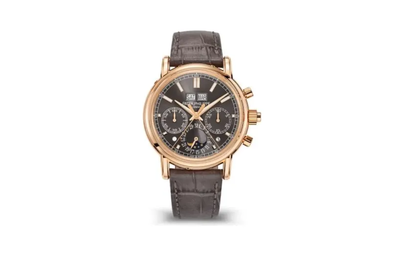 Patek Philippe Grand Complications Perpetual Calendar Split-Seconds Chronograph 5204 Rose Gold / Slate