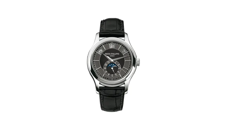 Patek Philippe Complications Annual Calendar 5205 White Gold / Black