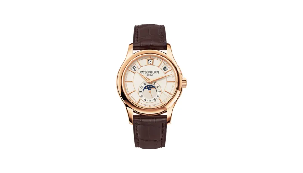 Patek Philippe Complications Annual Calendar 5205 Rose Gold / White