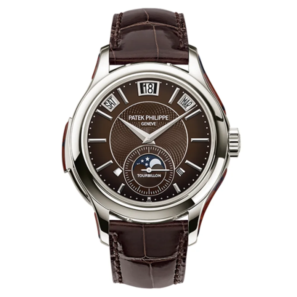 Patek Philippe Grand Complications Tourbillon Minute Repeater Perpetual Calendar 5207 Platinum / Brown