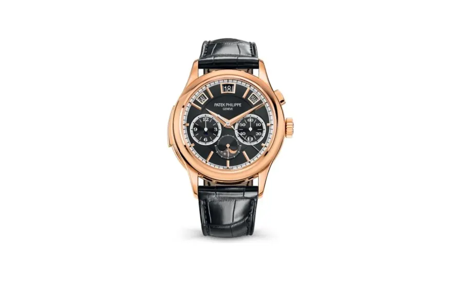 Patek Philippe Grand Complications Minute Repeater Perpetual Calendar Chronograph 5208 Rose Gold / Black