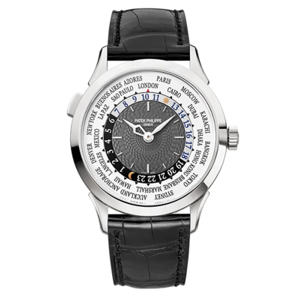 Patek Philippe Complications World Time 5230 White Gold / Grey / Hong Kong