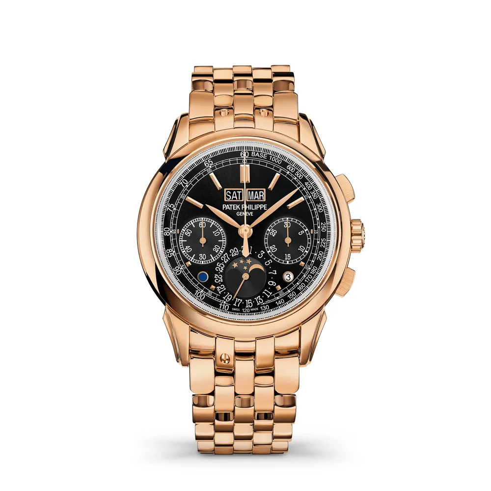 Patek Philippe Grand Complications, Rose gold, Ebony black dial