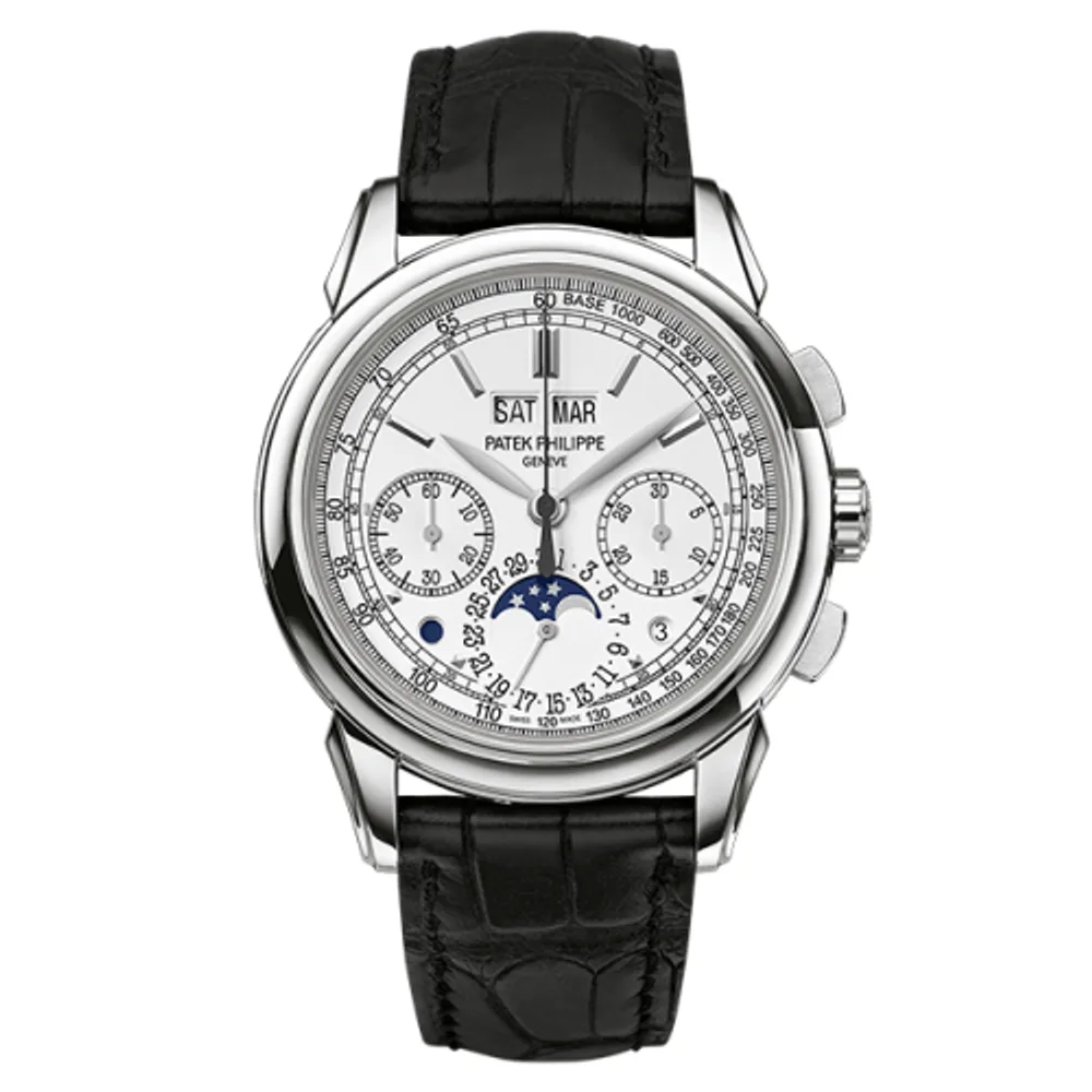 Patek Philippe Grand Complications Perpetual Calendar Chronograph 5270 White Gold / Tachymeter
