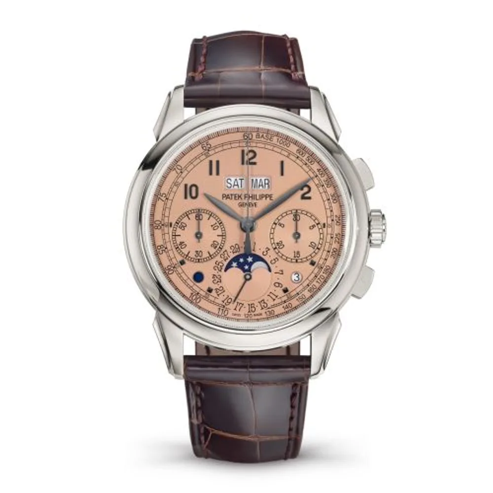 Patek Philippe Grand Complications Perpetual Calendar Chronograph 5270 Platinum / Salmon