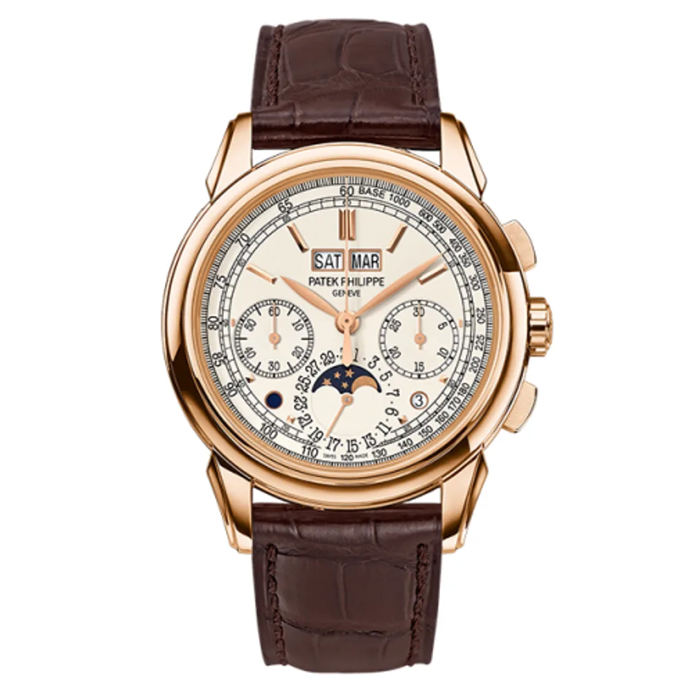 Patek Philippe Grand Complications Perpetual Calendar Chronograph 5270 Rose Gold / Silver
