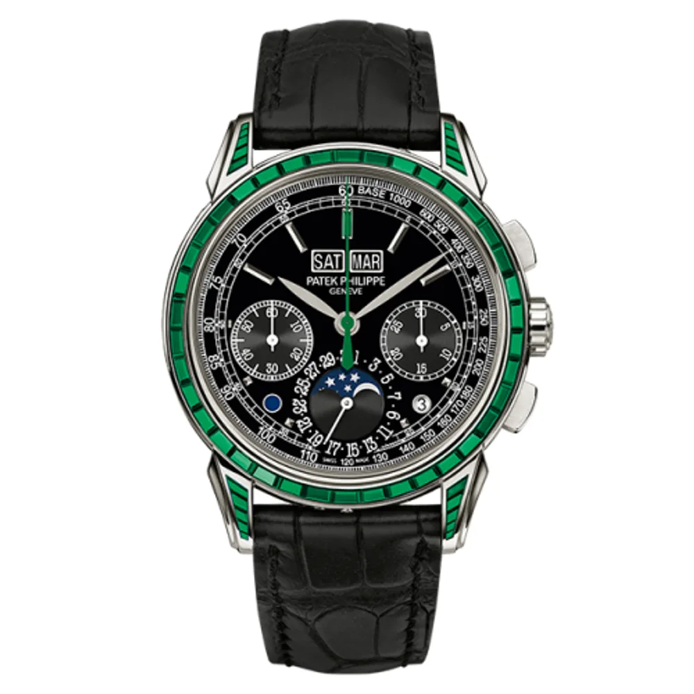 Patek Philippe Grand Complications Perpetual Calendar Chronograph 5271P Emerald