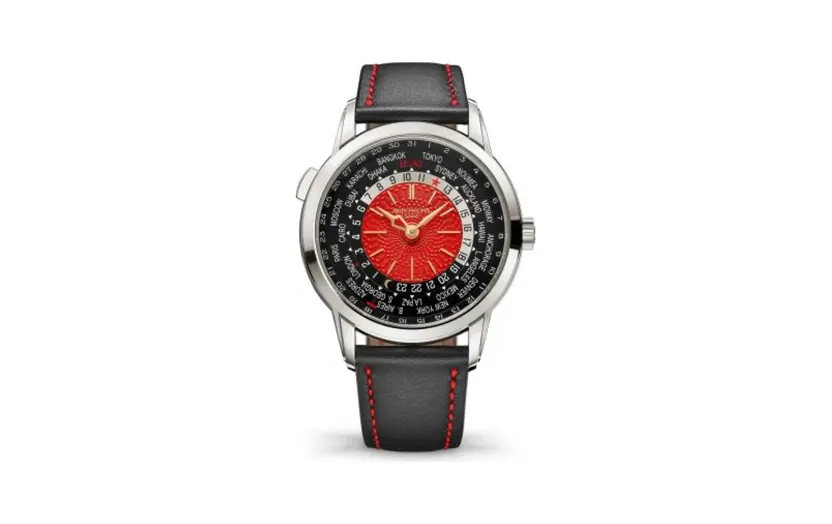 Patek Philippe Complications World Time Date 5330 White Gold / Beijing 10th Anniversary