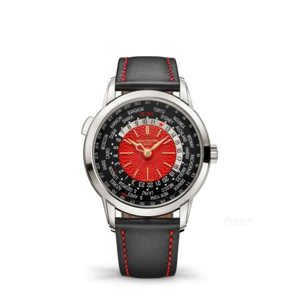 Patek Philippe Complications World Time Date 5330 White Gold / Beijing 10th Anniversary