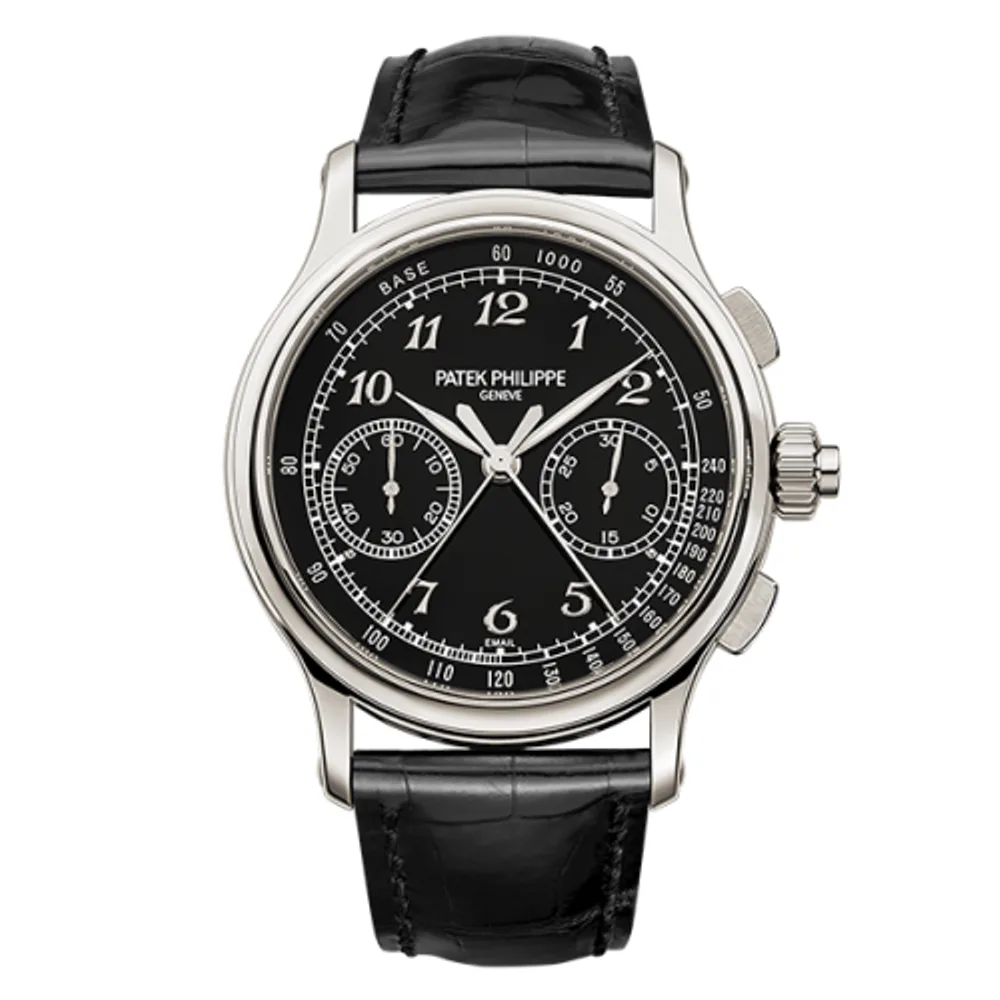 Patek Philippe Grand Complications Split-Seconds Chronograph 5370 Platinum / Black