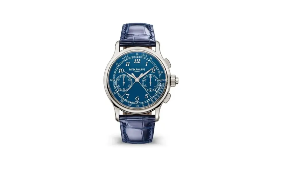 Patek Philippe Grand Complications Split-Seconds Chronograph 5370 Platinum / Blue