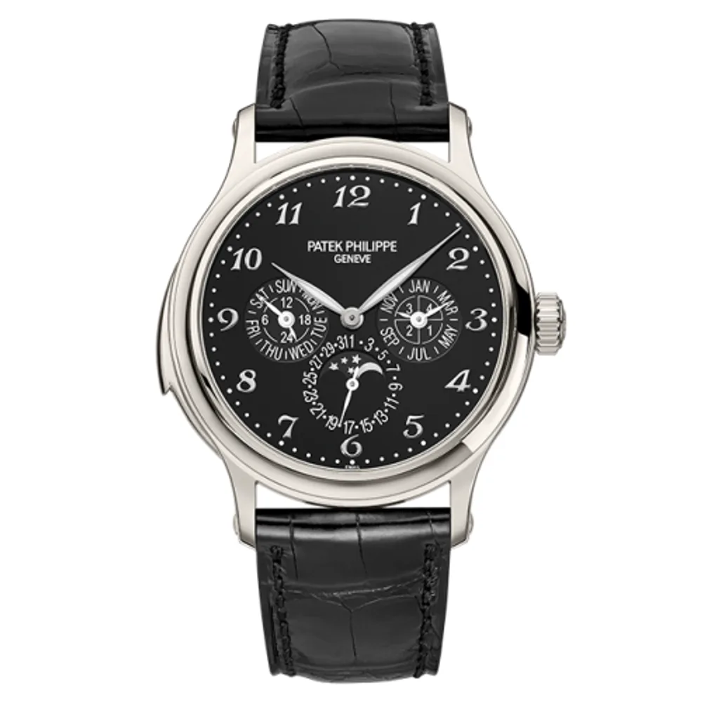 Patek Philippe Grand Complications Minute Repeater Perpetual Calendar 5374 Platinum / Black