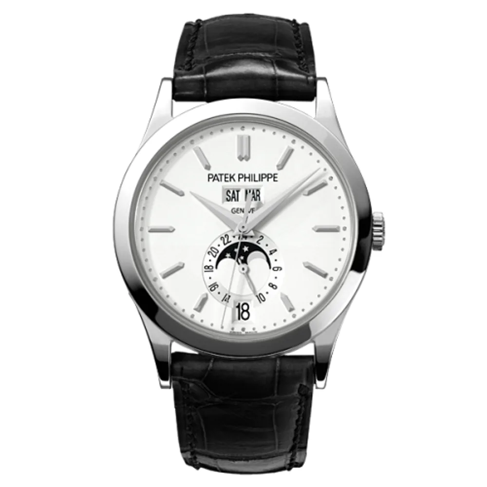 Patek Philippe Complications Annual Calendar 5396 White Gold / Silver