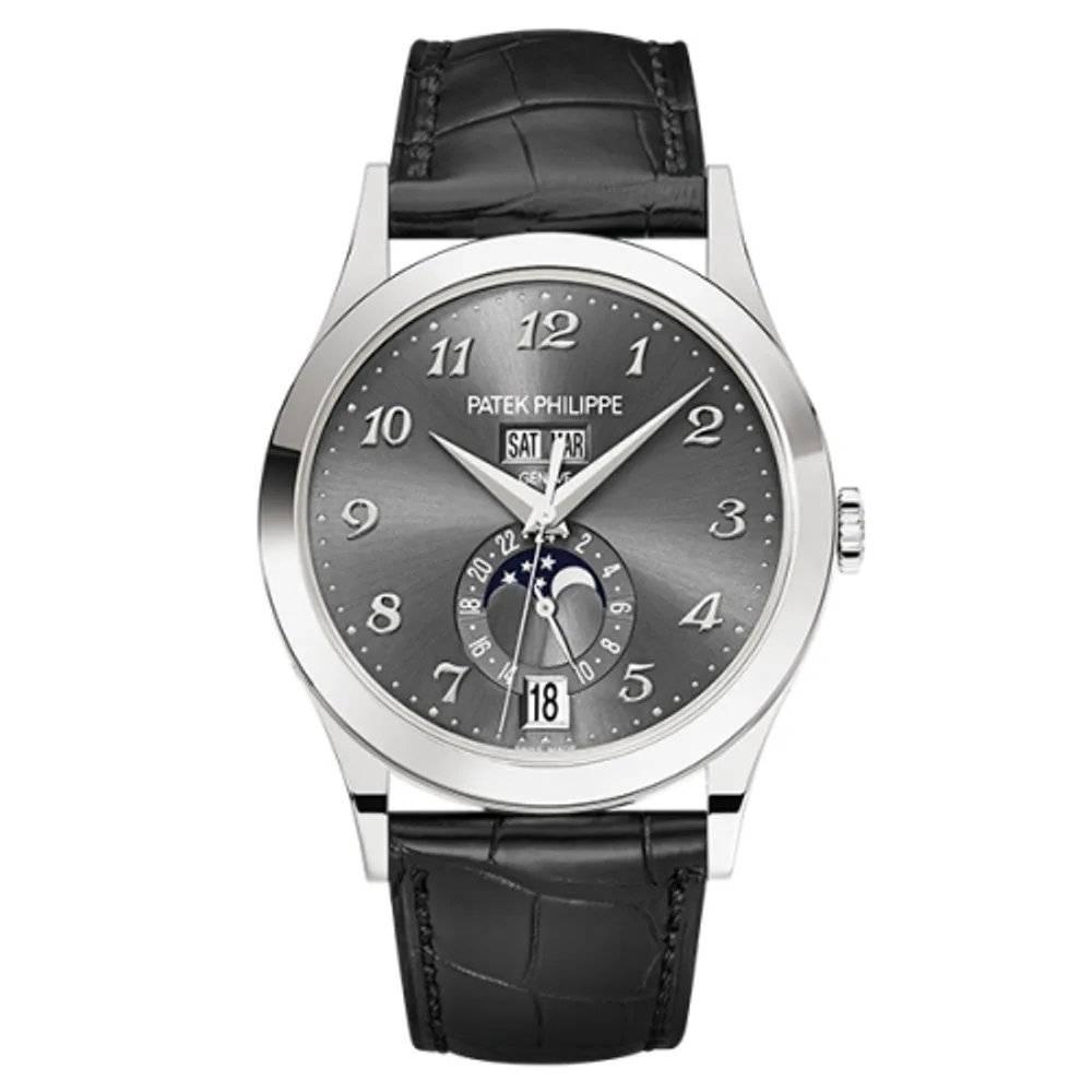 Patek Philippe Complications Annual Calendar 5396 White Gold / Grey