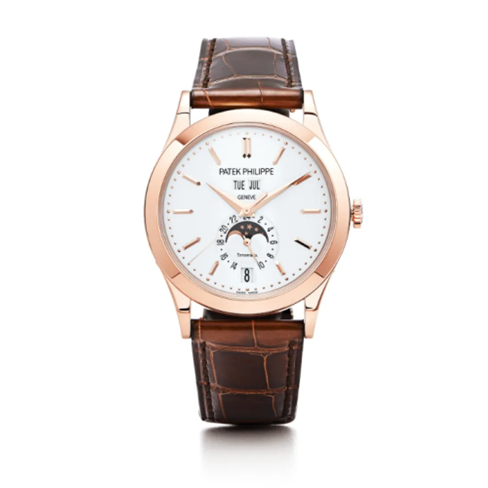 Patek Philippe Complications Annual Calendar 5396 Tiffany Rose Gold / Silver