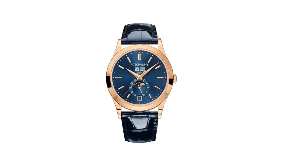Patek Philippe Complications Annual Calendar 5396 Rose Gold / Blue