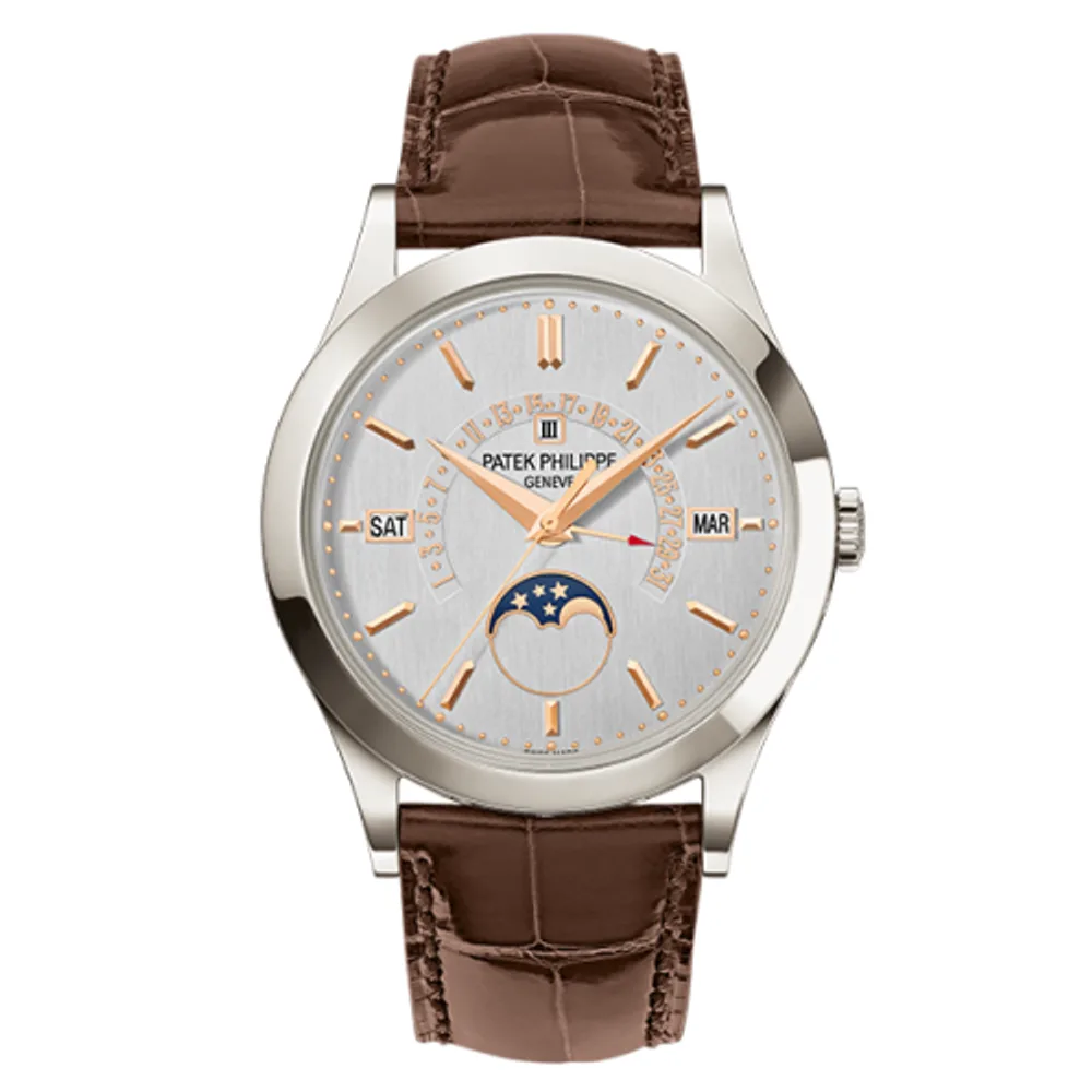 Patek Philippe Grand Complications Perpetual Calendar 5496 Platinum / Silver
