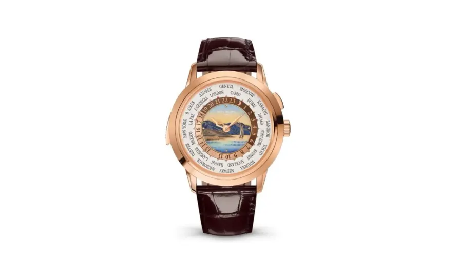 Patek Philippe Grand Complications World Time Minute Repeater Rose Gold / Lavaux / Hong Kong