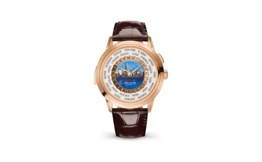 Patek Philippe Grand Complications World Time Minute Repeater Rose Gold / New York Daytime