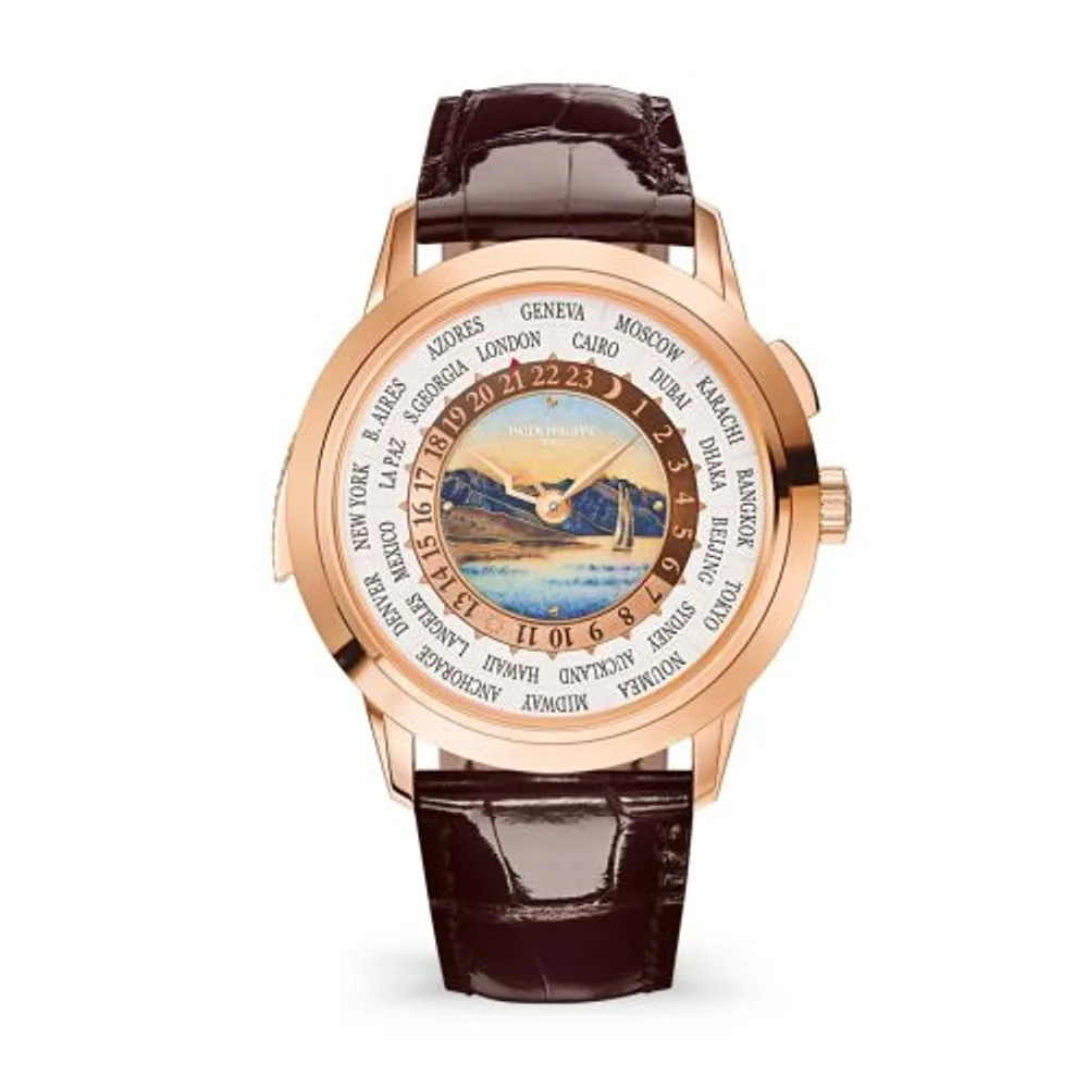 Patek Philippe Grand Complications World Time Minute Repeater Rose Gold / Lavaux / Beijing