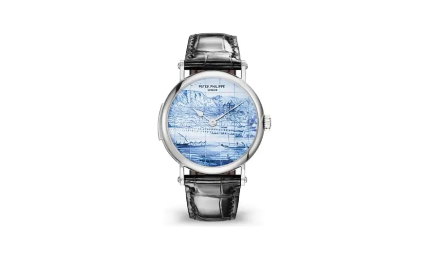 Patek Philippe Grand Complications Tourbillon Minute Repeater 5538 White Gold / Old Views of Geneva