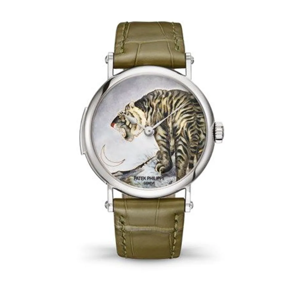 Patek Philippe Grand Complications Tourbillon Minute Repeater 5538 Tiger