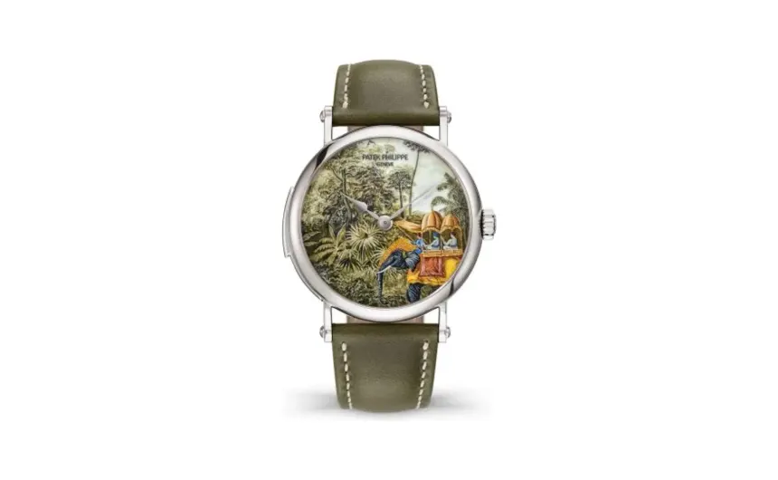 Patek Philippe Grand Complications Tourbillon Minute Repeater 5538 Jungle in Bengal