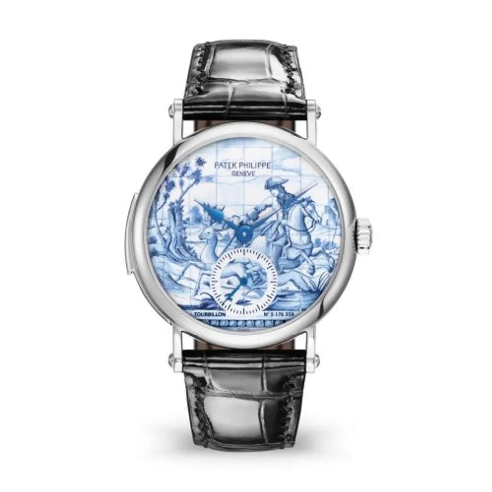 Patek Philippe Grand Complications Tourbillon Minute Repeater 5539 Azulejos