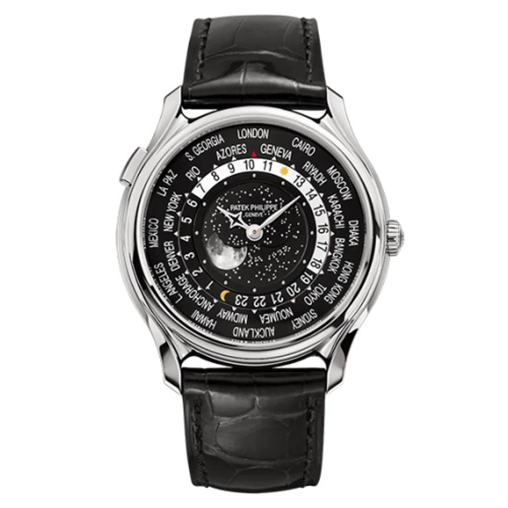 Patek Philippe Complications World Time Moon 5575 White Gold / 175th Anniversary