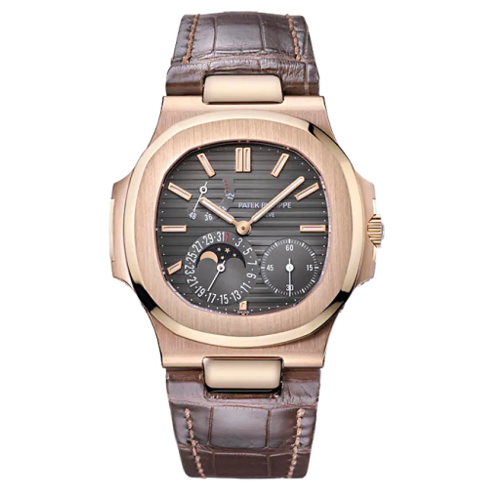 Patek Philippe Nautilus 5712 Rose Gold / Brown