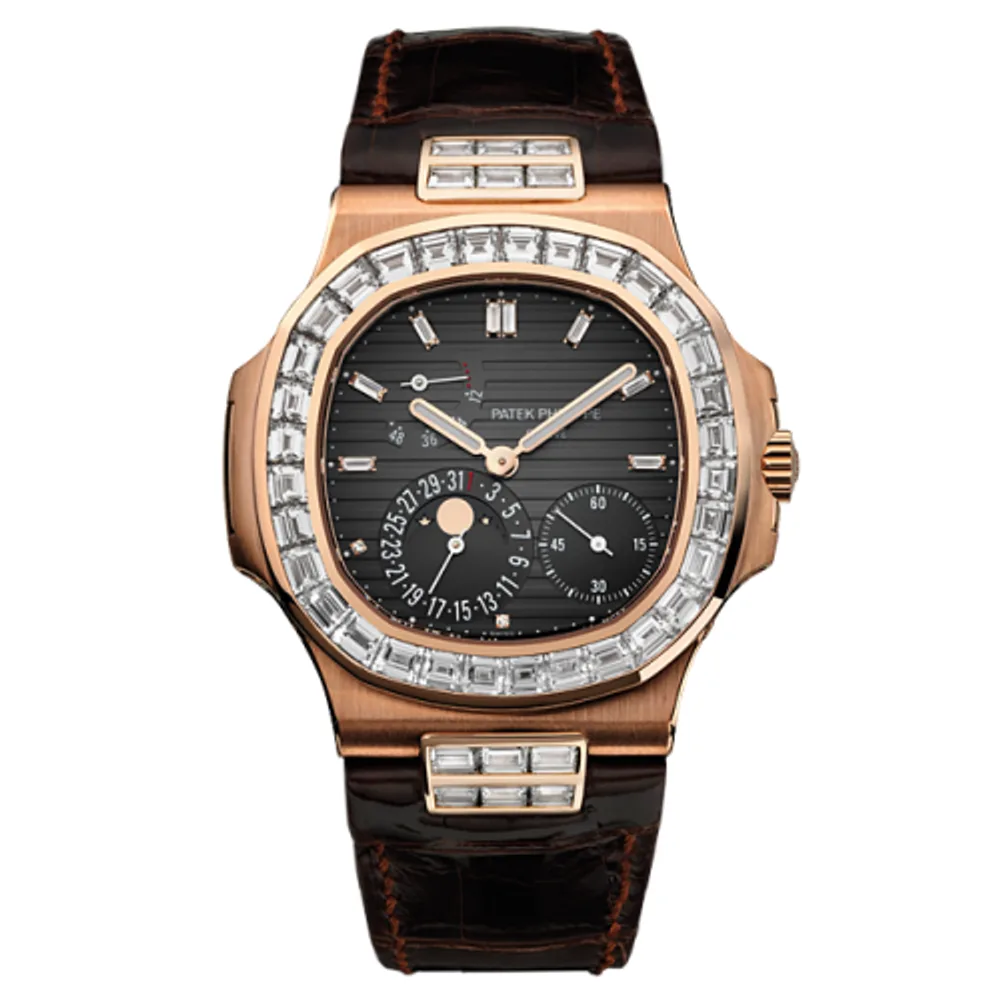 Patek Philippe Nautilus 5724 Rose Gold / Brown