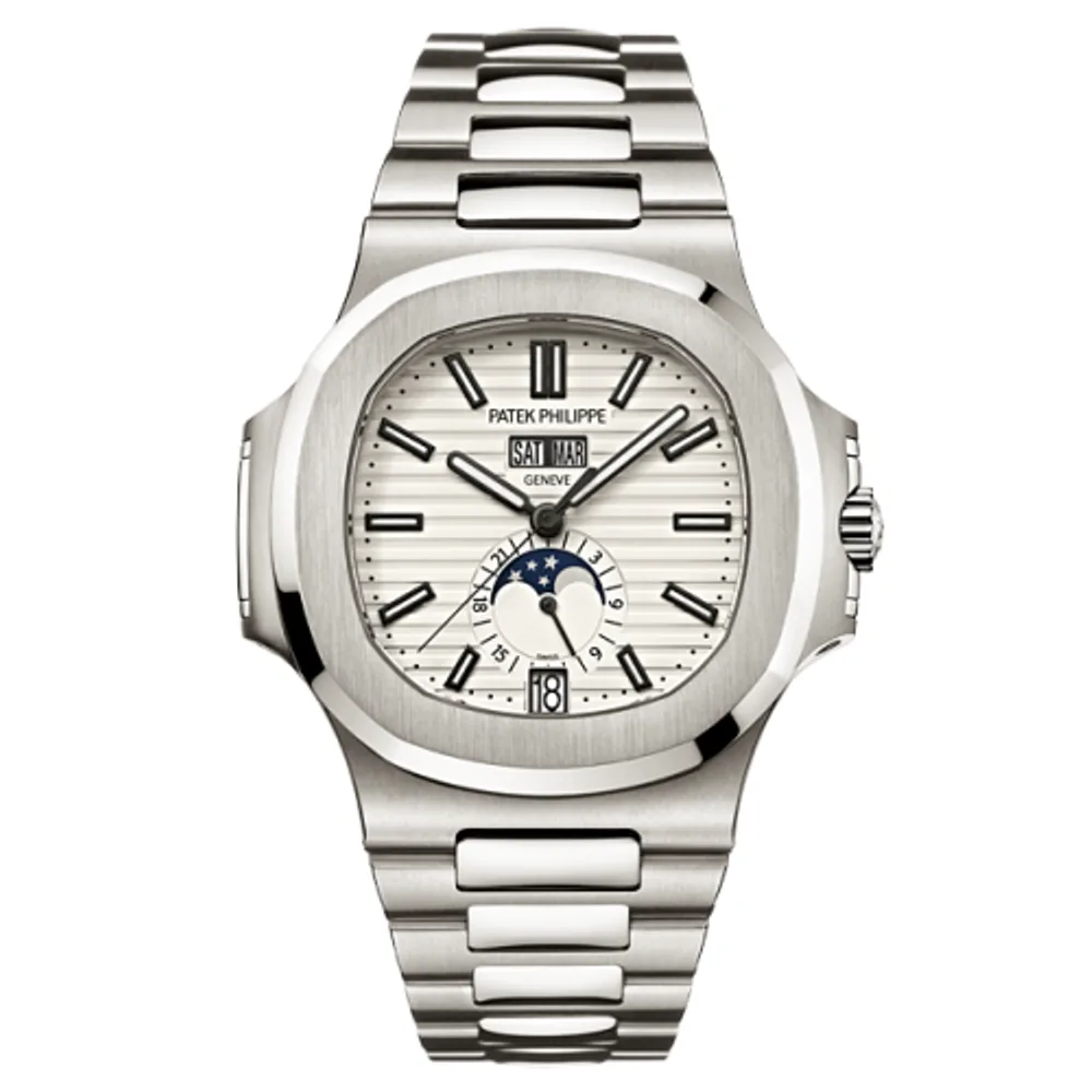 Patek Philippe Nautilus 5726 Stainless Steel / White