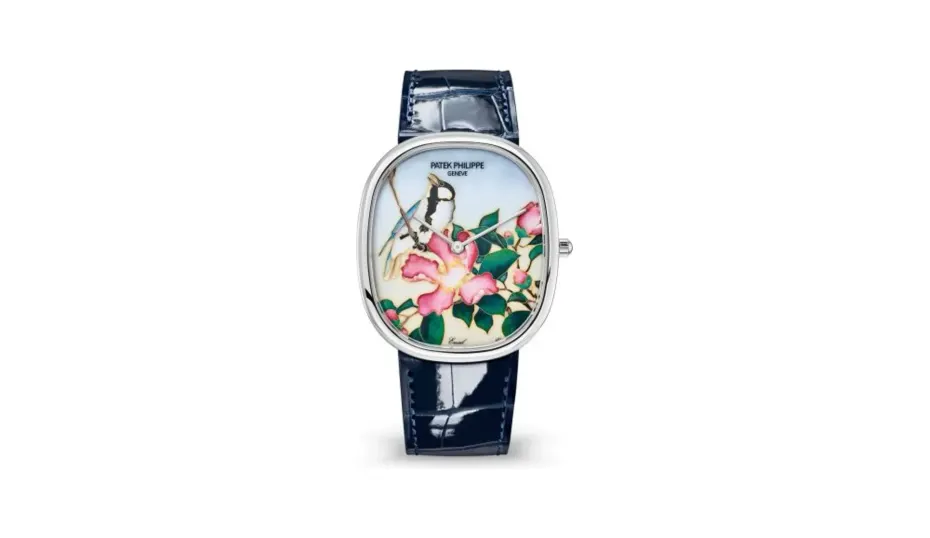 Patek Philippe Golden Ellipse 5738 White Gold / Japanese Prints