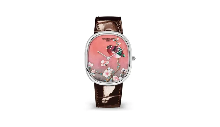Patek Philippe Golden Ellipse 5738 White Gold / Japanese Prints