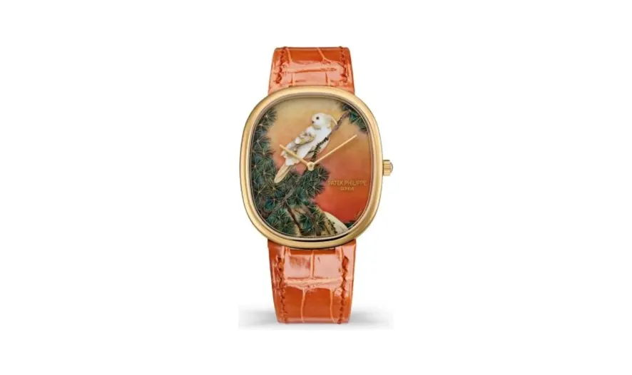 Patek Philippe Golden Ellipse 5738 Yellow-Crested Cockatoo