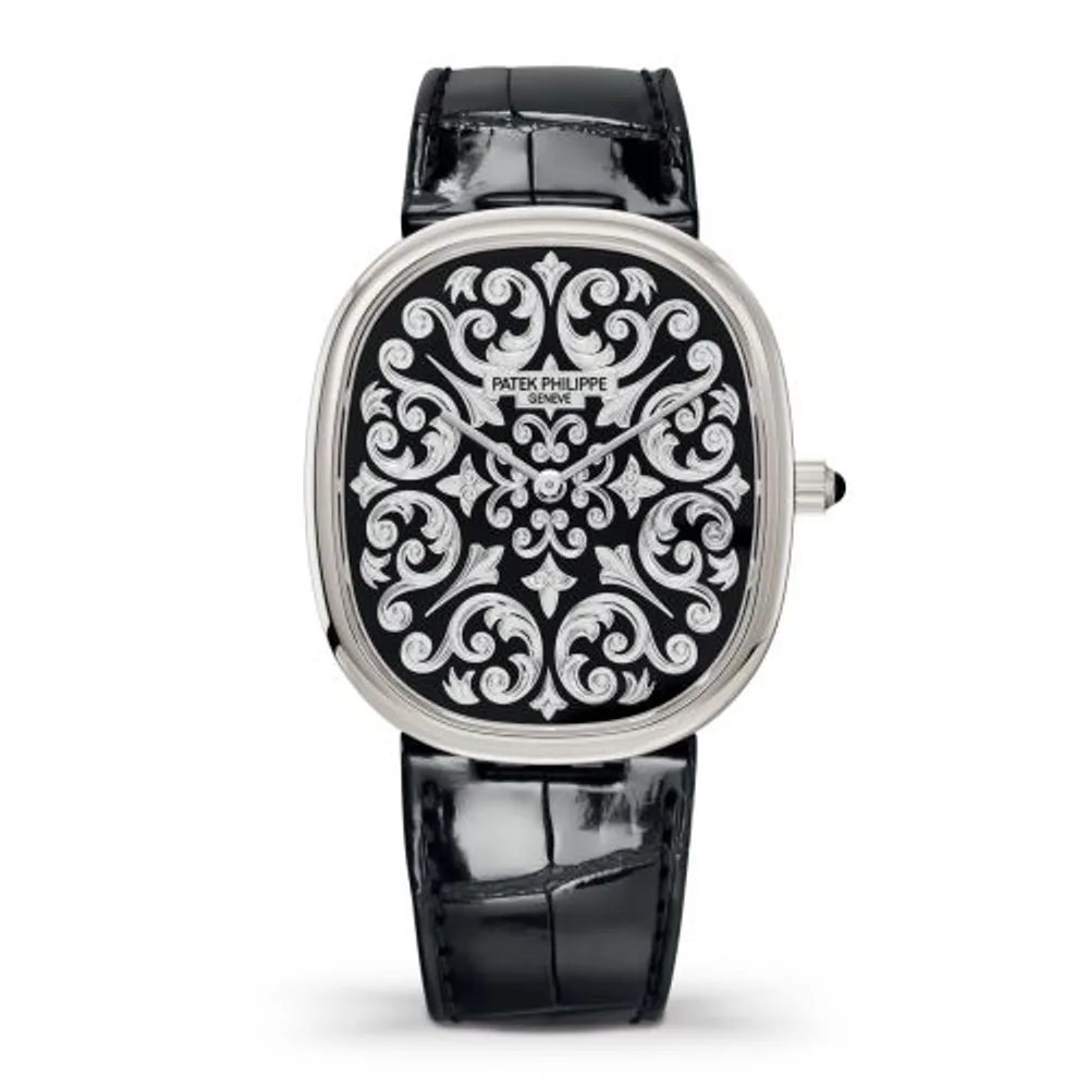 Patek Philippe Golden Ellipse 5738 Platinum / Volute
