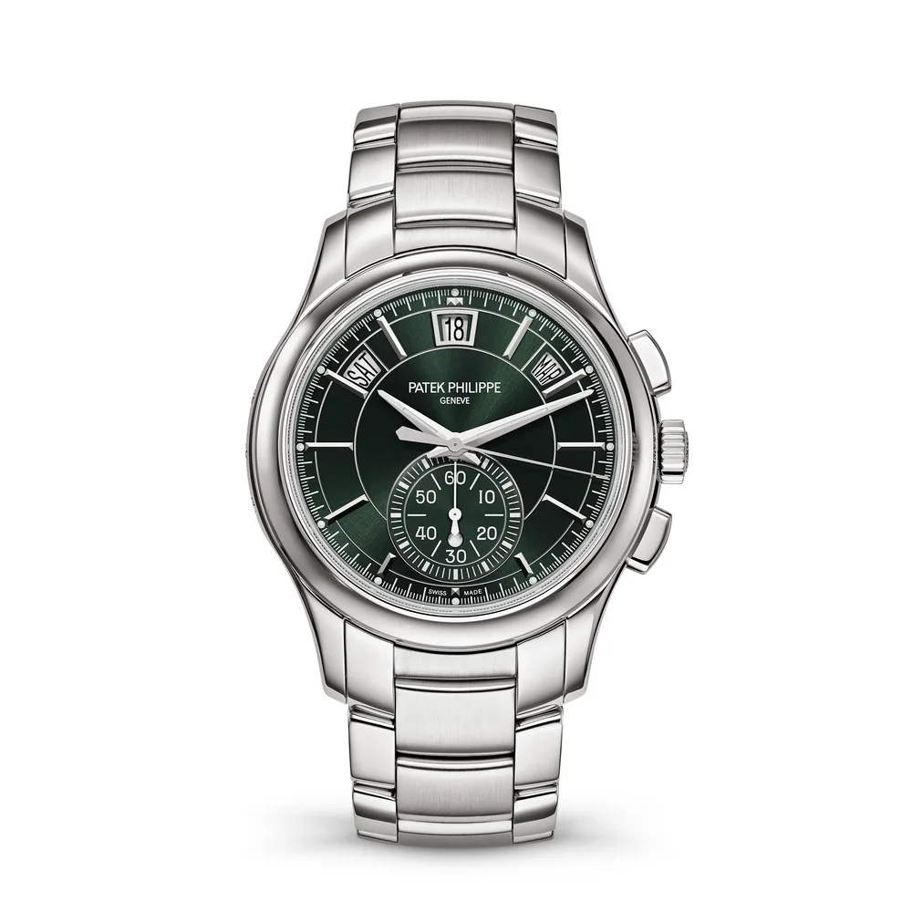 Patek Philippe Complications, Steel, Olive green dial