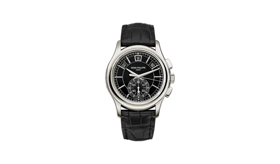 Patek Philippe Complications Annual Calendar Chronograph 5905 Platinum / Black