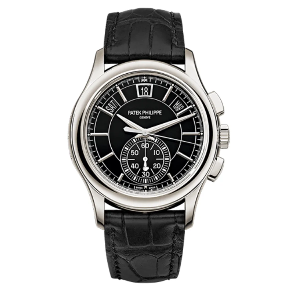 Patek Philippe Complications Annual Calendar Chronograph 5905 Platinum / Black