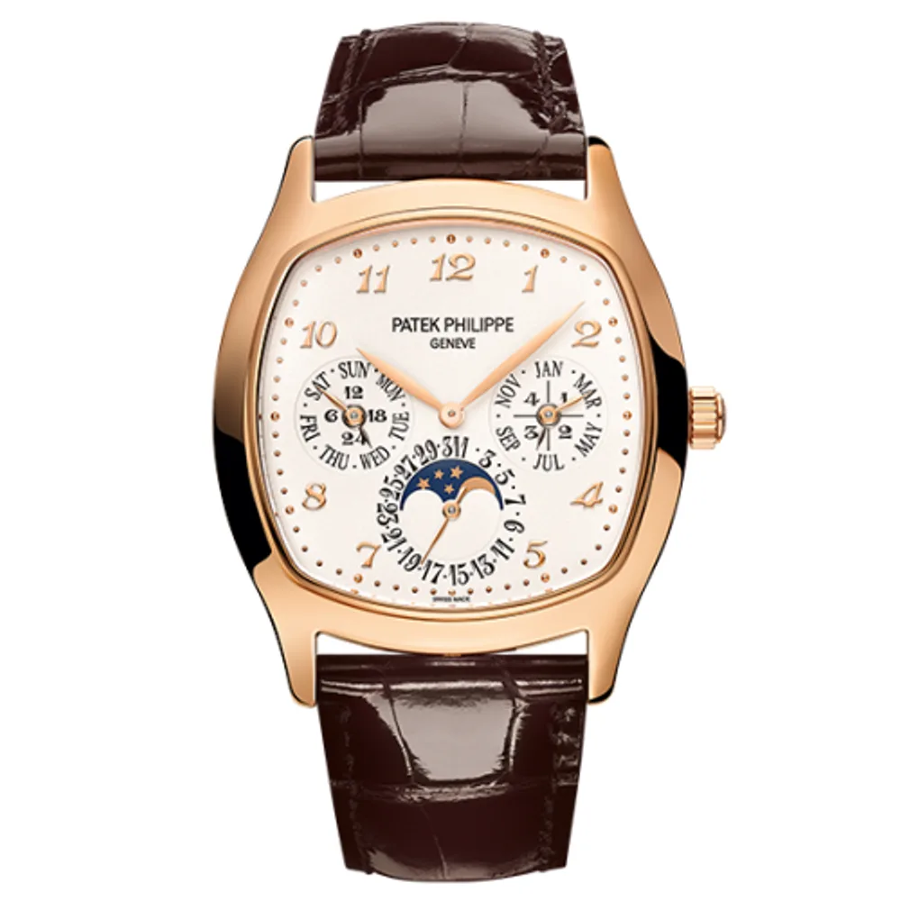 Patek Philippe Grand Complications Perpetual Calendar 5940R Rose Gold / Silver