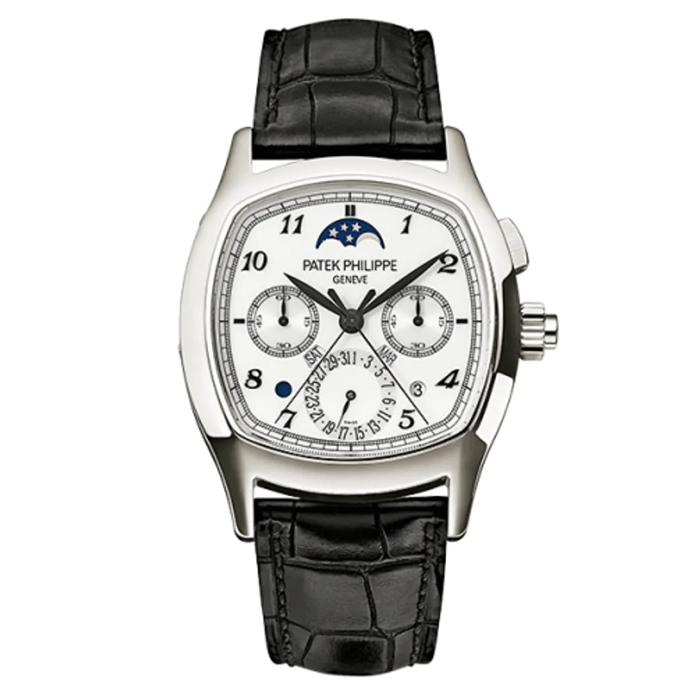 Patek Philippe Grand Complications Perpetual Calendar Split-Seconds Chronograph 5951P Silver