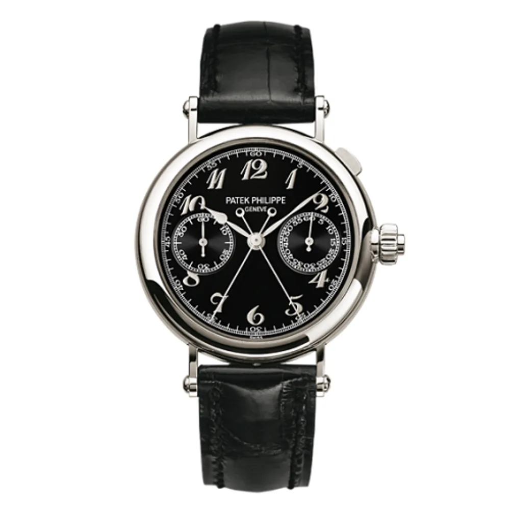 Patek Philippe Grand Complications Split-Seconds Chronograph 5959 Platinum / Black