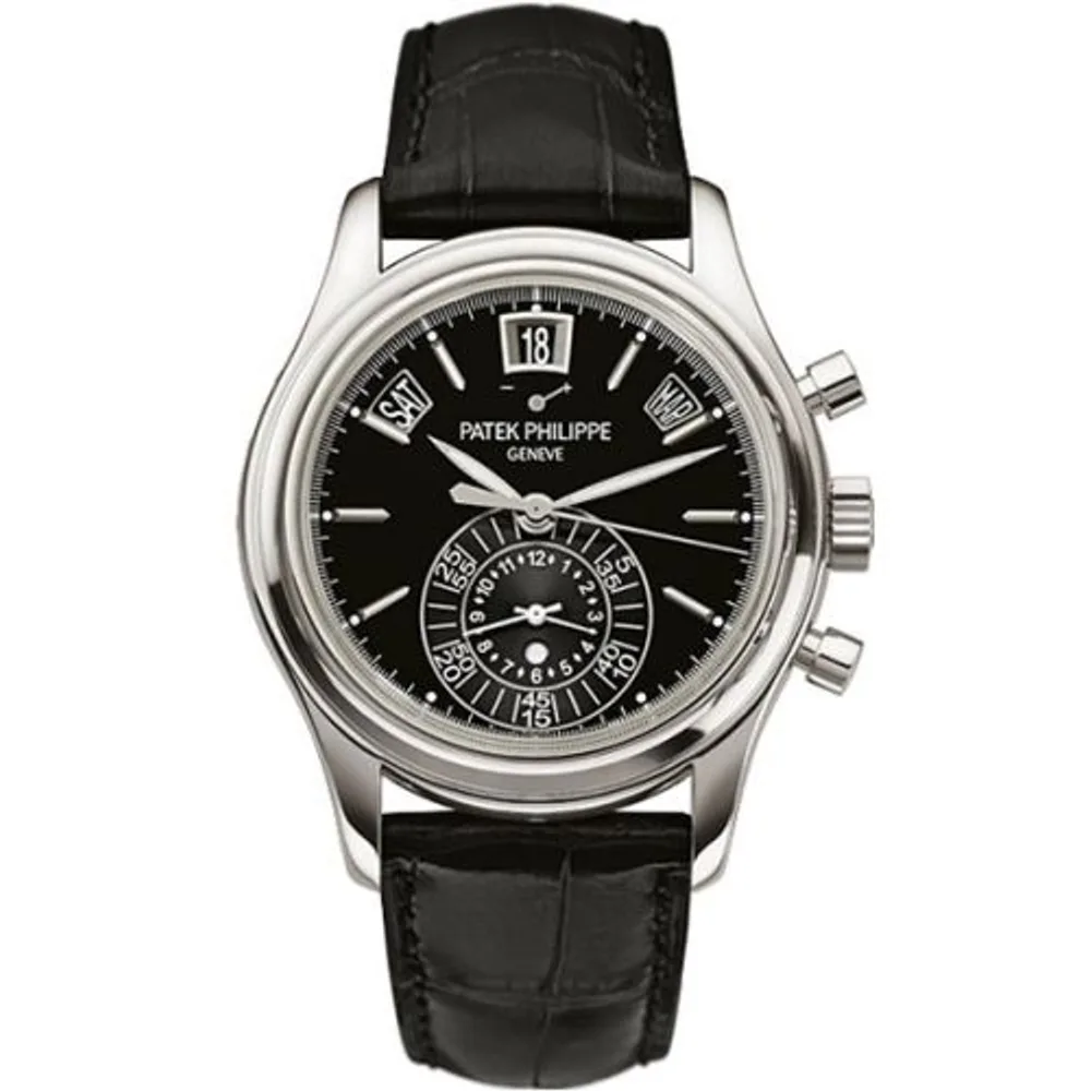 Patek Philippe Complications Annual Calendar Chronograph 5960 Platinum / Black