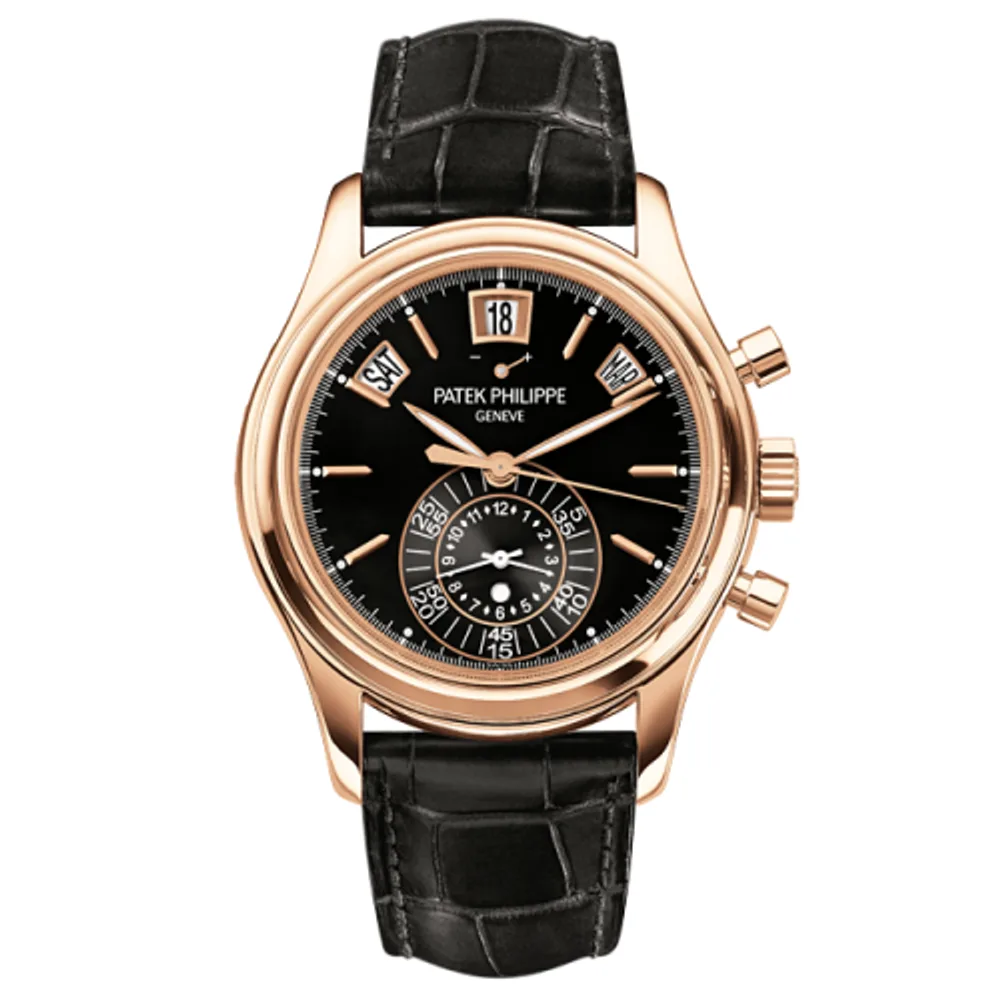 Patek Philippe Complications Annual Calendar Chronograph 5960 Rose Gold / Black