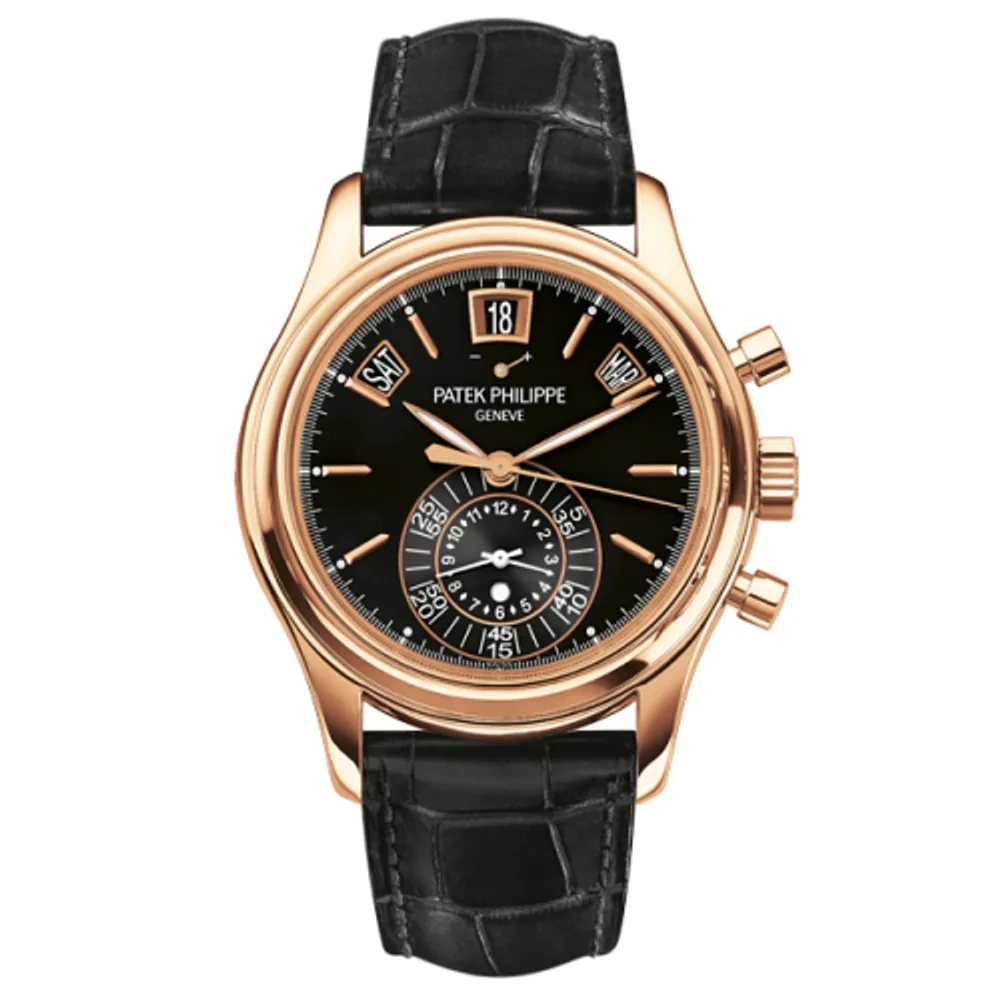 Patek Philippe Complications Annual Calendar Chronograph 5960 Rose Gold / Black