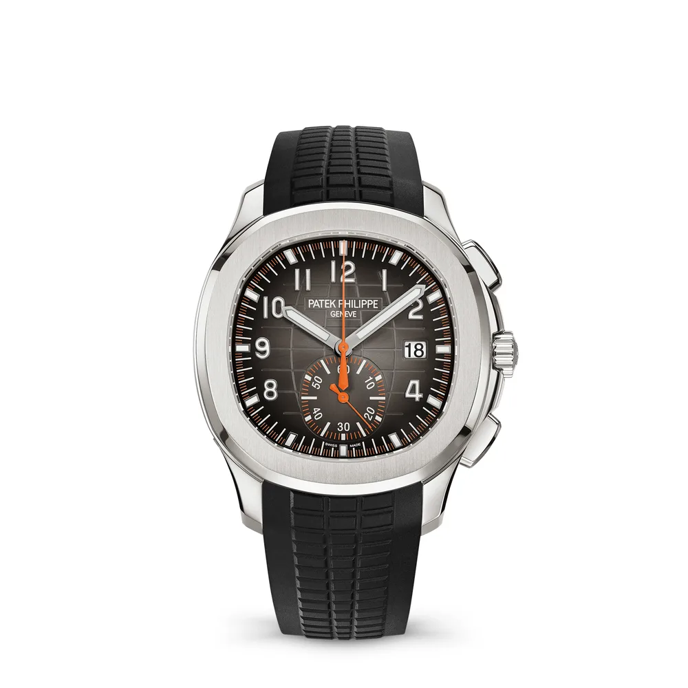 Patek Philippe Aquanaut, Steel, Charcoal grey dial