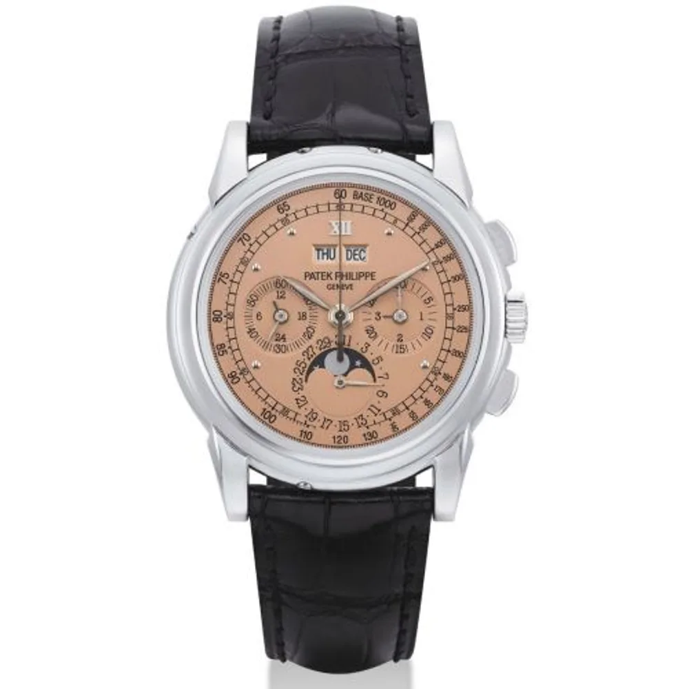 Patek Philippe Grand Complications Perpetual Calendar Chronograph 5970 Platinum / Pink