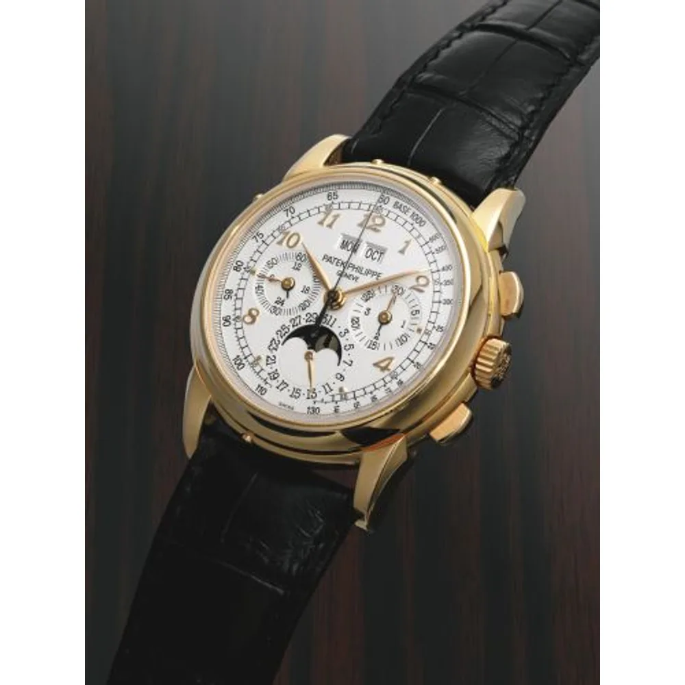 Patek Philippe Grand Complications Perpetual Calendar Chronograph 5970 Rose Gold / Silver Breguet