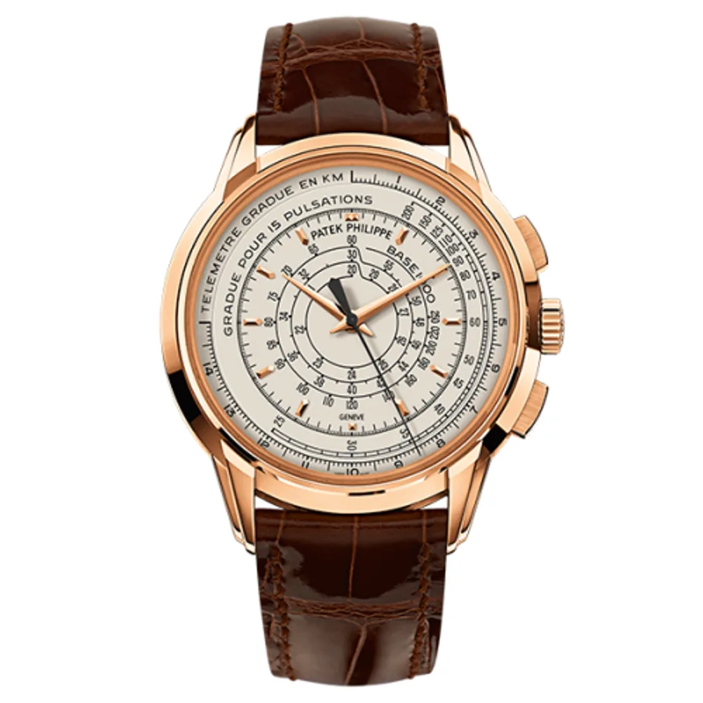 Patek Philippe Complications Multi-Scale Chronograph 5975 Rose Gold / 175th Anniversary